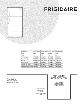 Diagram for FFHT2126LS1