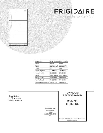 Diagram for FFHT2142LS0