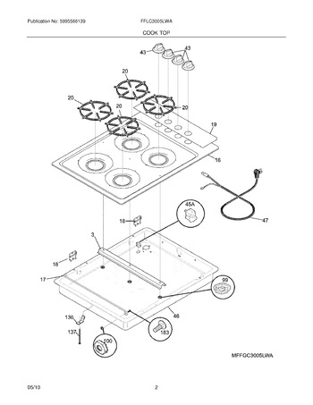 Diagram for FFLC3005LWA