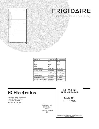 Diagram for FFTR1713LW0