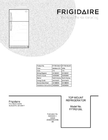 Diagram for FFTR2126LK1