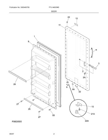 Diagram for FFU1466GW0