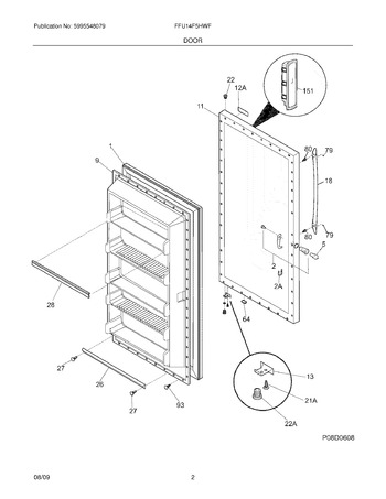 Diagram for FFU14F5HWF