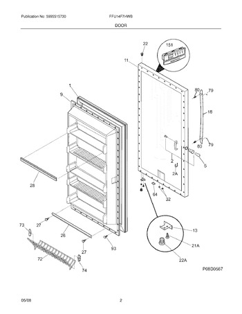 Diagram for FFU14F7HWB