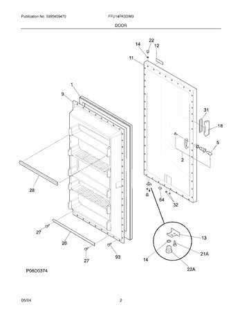 Diagram for FFU14FK0DW0