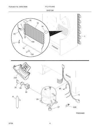 Diagram for FFU17F5HWD