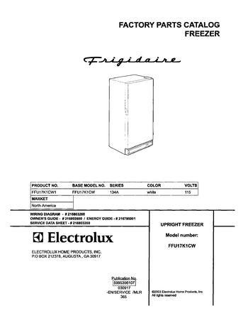 Diagram for FFU17K1CW1