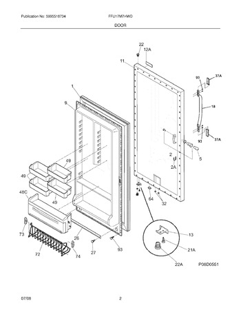 Diagram for FFU17M7HWD