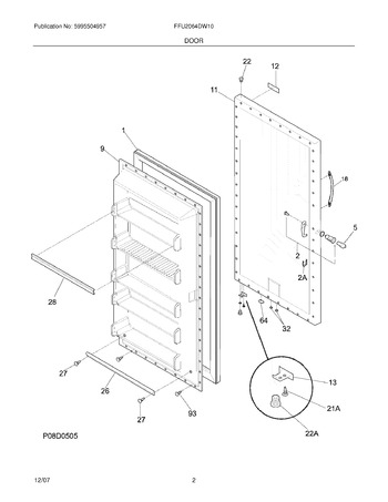 Diagram for FFU2064DW10