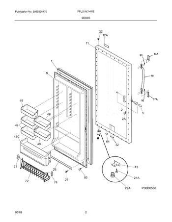 Diagram for FFU21M7HWE