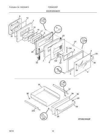 Diagram for FGB24S5ABF