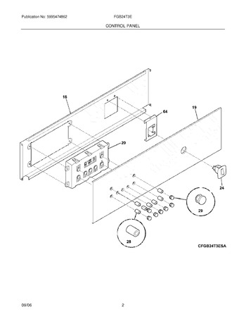 Diagram for FGB24T3ESC