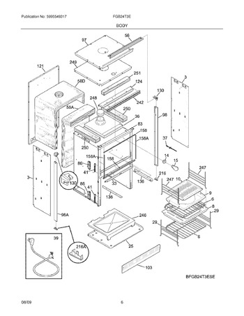 Diagram for FGB24T3ESE