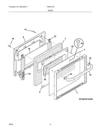 Diagram for FGB24T3EBE