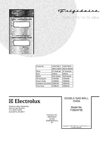 Diagram for FGB24T3ECB