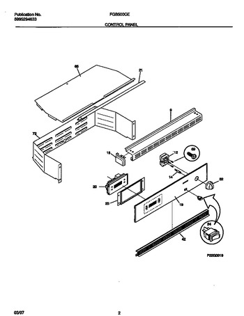 Diagram for FGB500CESB