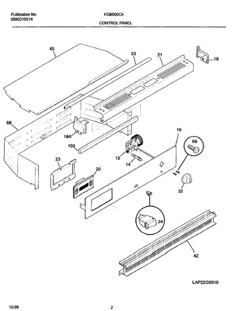 Diagram for FGB500CESH