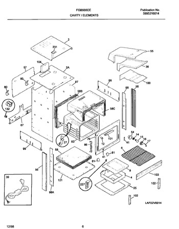 Diagram for FGB500CESH