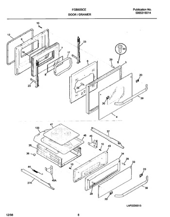 Diagram for FGB500CESH