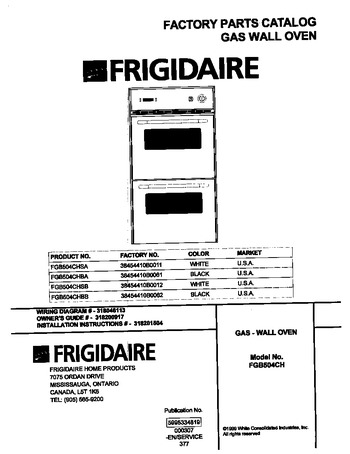 Diagram for FGB504CHSB