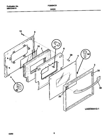 Diagram for FGB504CHSB