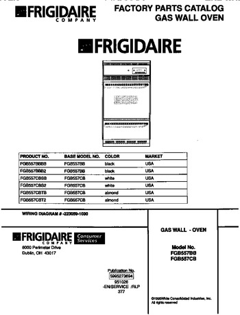 Diagram for FGB557CBTB