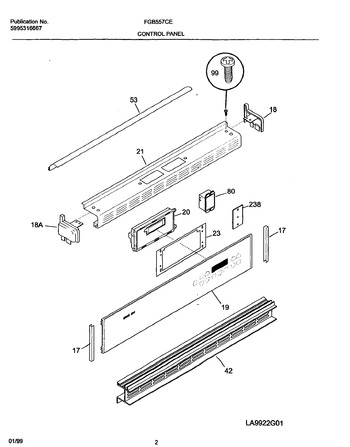 Diagram for FGB557CESG