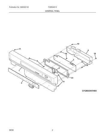 Diagram for FGBD2451KB0