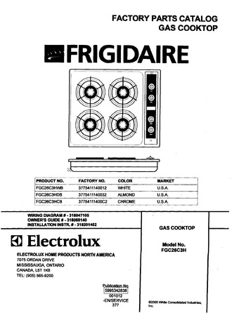 Diagram for FGC26C3HCB