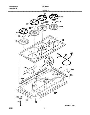 Diagram for FGC36S5AWB