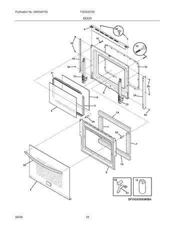 Diagram for FGDS3075KBA