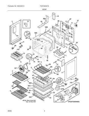 Diagram for FGEF3055KFA