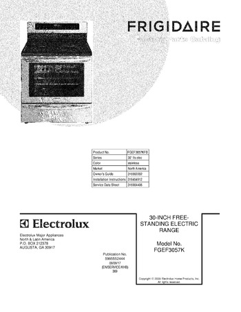 Diagram for FGEF3057KFB