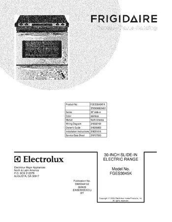 Diagram for FGES3045KFA