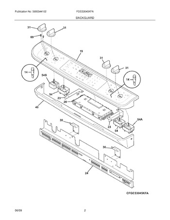 Diagram for FGES3045KFA