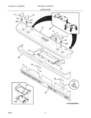 Diagram for FGES3065KWA