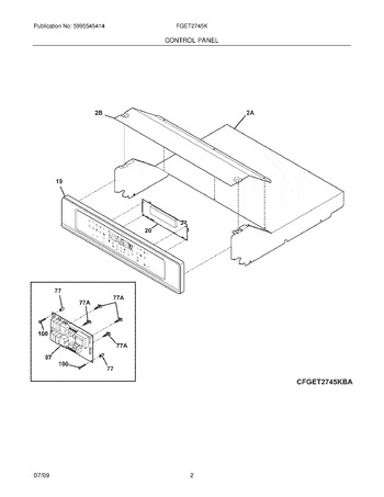 Diagram for FGET2745KWA