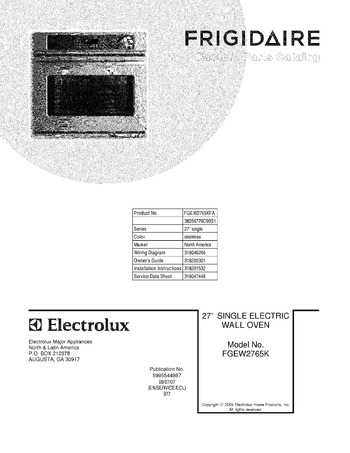 Diagram for FGEW2765KFA