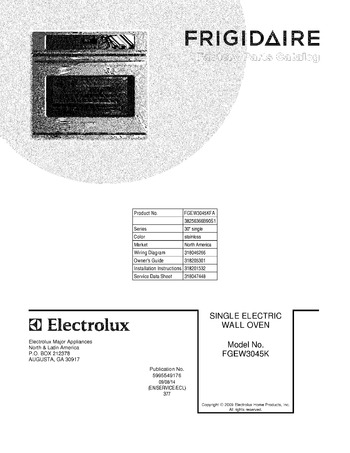 Diagram for FGEW3045KFA