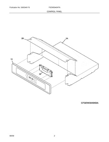 Diagram for FGEW3045KFA