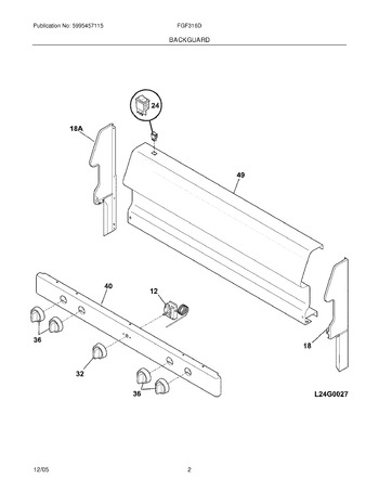 Diagram for FGF316DQD