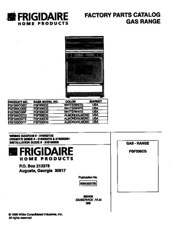 Diagram for FGF335CGSD