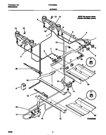 Diagram for FGF350BBWC