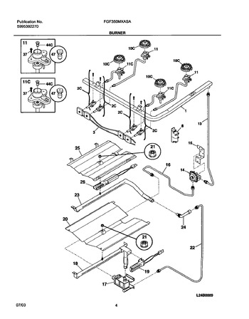 Diagram for FGF350MXASA