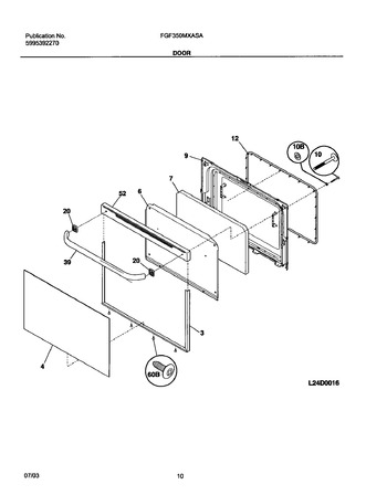 Diagram for FGF350MXASA