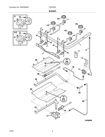 Diagram for FGF355AWE