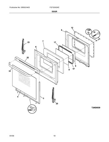 Diagram for FGF355GWE