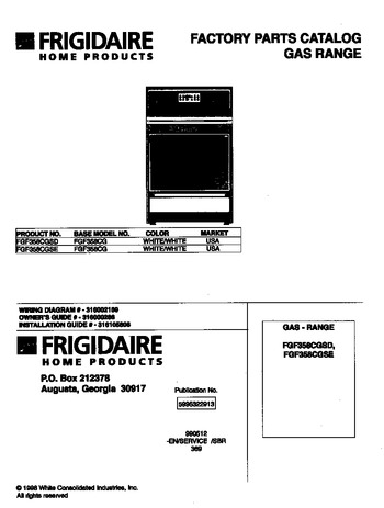 Diagram for FGF358CGSE