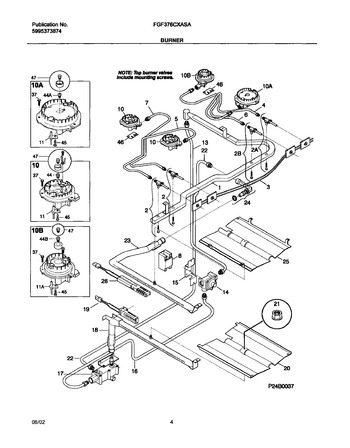 Diagram for FGF376CXASA