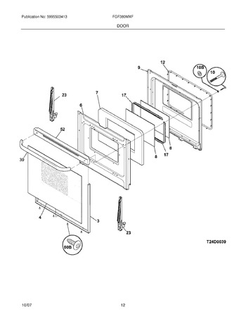 Diagram for FGF380MXFSB